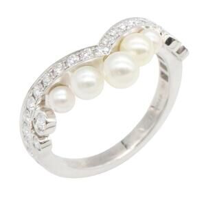 Chaumet Josephine Ring - Ring/Finger Jewelry 18KWG (White Gold) Pearl Women's...